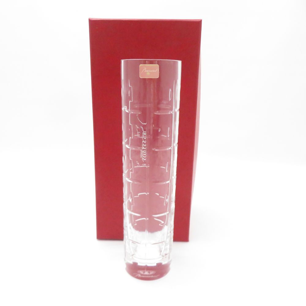 美品 Baccarat バカラ エキノックス フラワーベース クリスタル