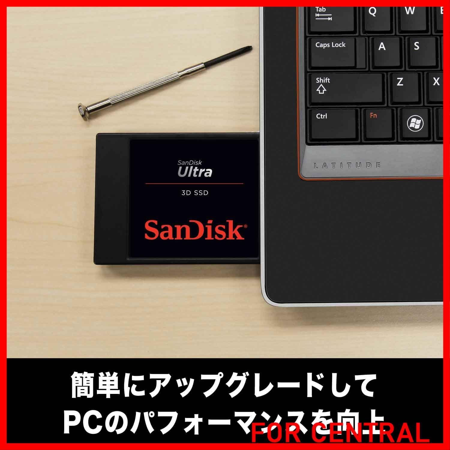 SanDisk サンディスク 内蔵 SSD Ultra 3D 500GB 2.5インチ SATA