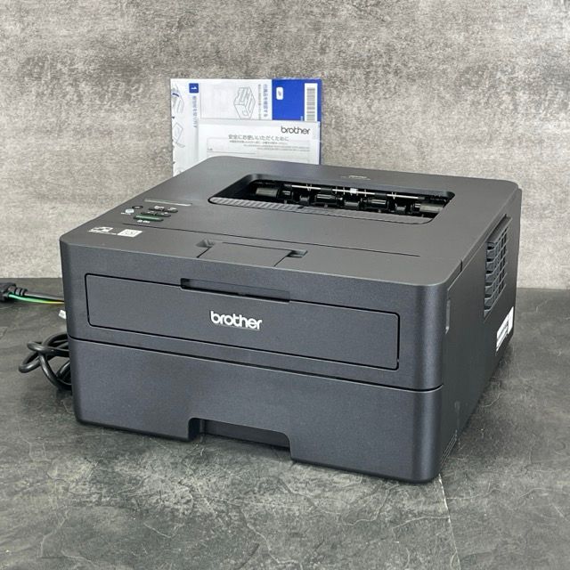 A4 モノクロレーザープリンター brother ブラザー HL-L2460DW ブラック 印刷枚数ごくわずか 043030 | 22393