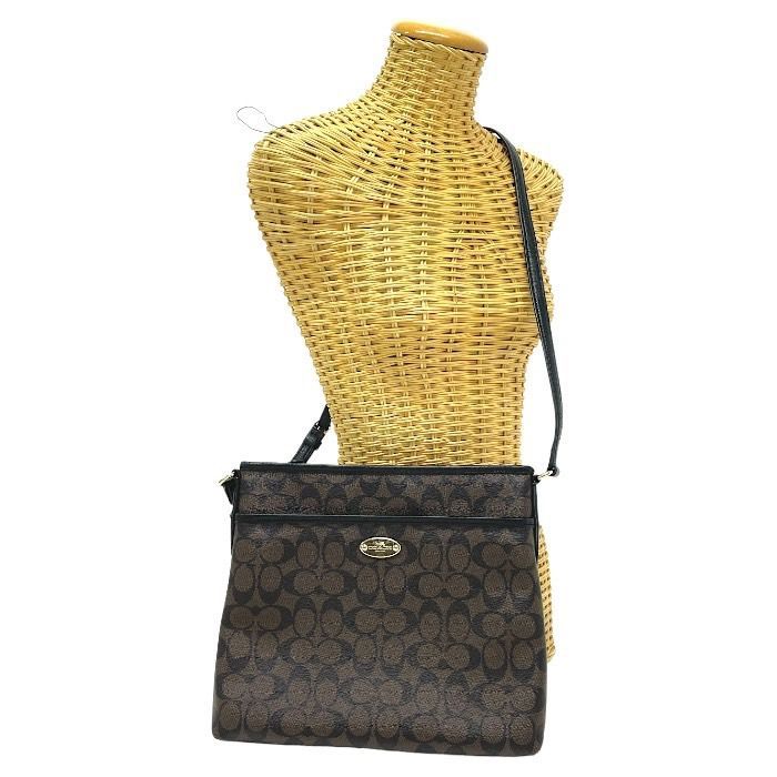 COACH F34938 シグネチャー ショルダーバッグ PVC レディース [中古]