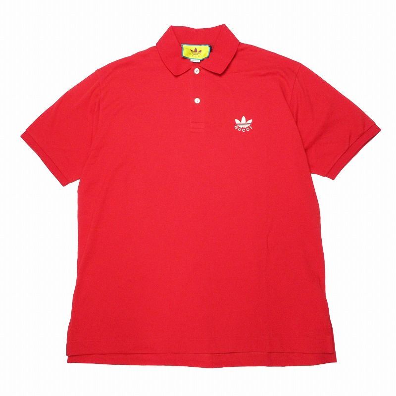 GUCCI Adidas グッチ　アディダス　コラボ ポロシャツ 210.jpg