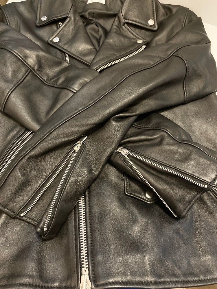 ユナイテッドアローズ ライダース ダブル レザージャケット 羊革 ブラック L メンズのライダース｜ユナイテッドアローズ公式通販 - UNITED