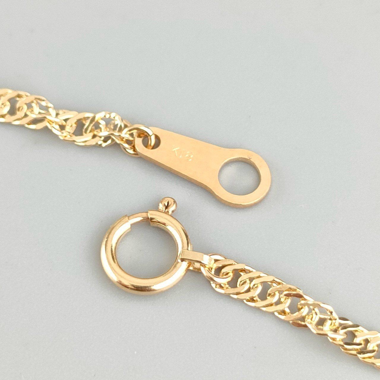 k18 喜平 ネックレス スクリュー 造幣局 刻印 ゴールド 18金