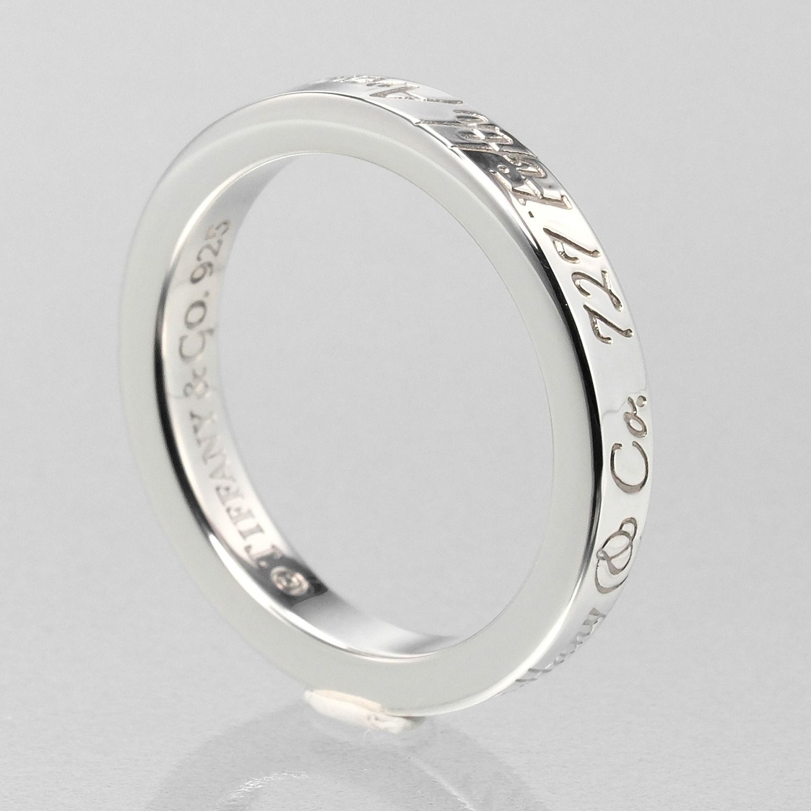 TIFFANY&Co.】ティファニー ノーツ シルバー925 6号 レディース 2.72g