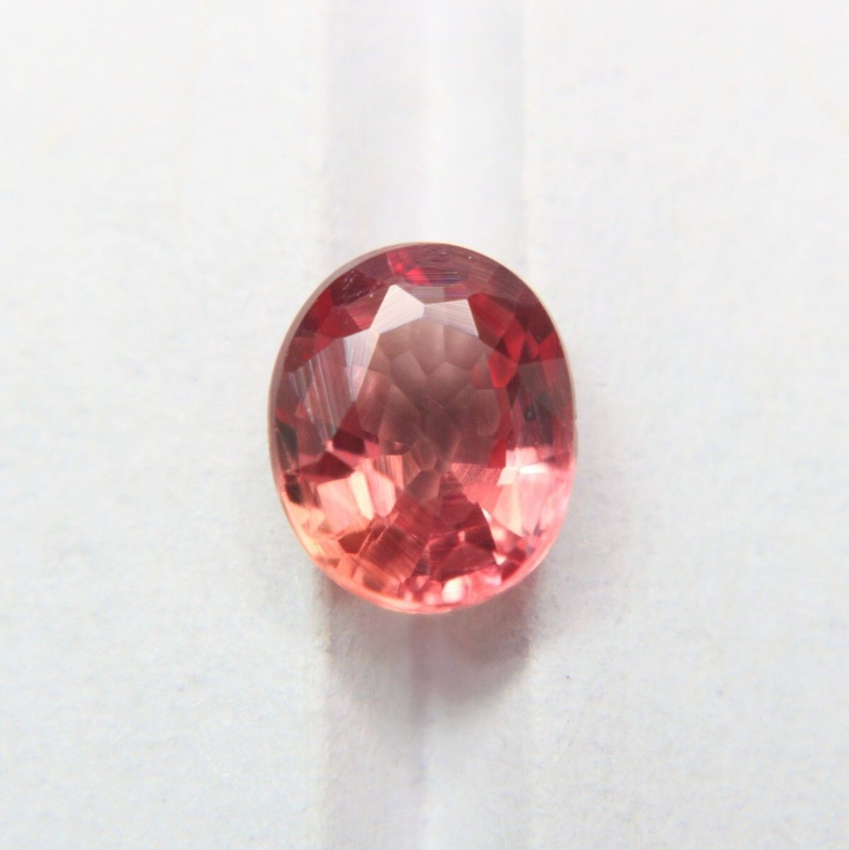 ０．４０７ct 天然パパラチアサファイア ルース パパラチア パパラチャ 0．407ct 天然パパラチアサファイア ルース パパラチア