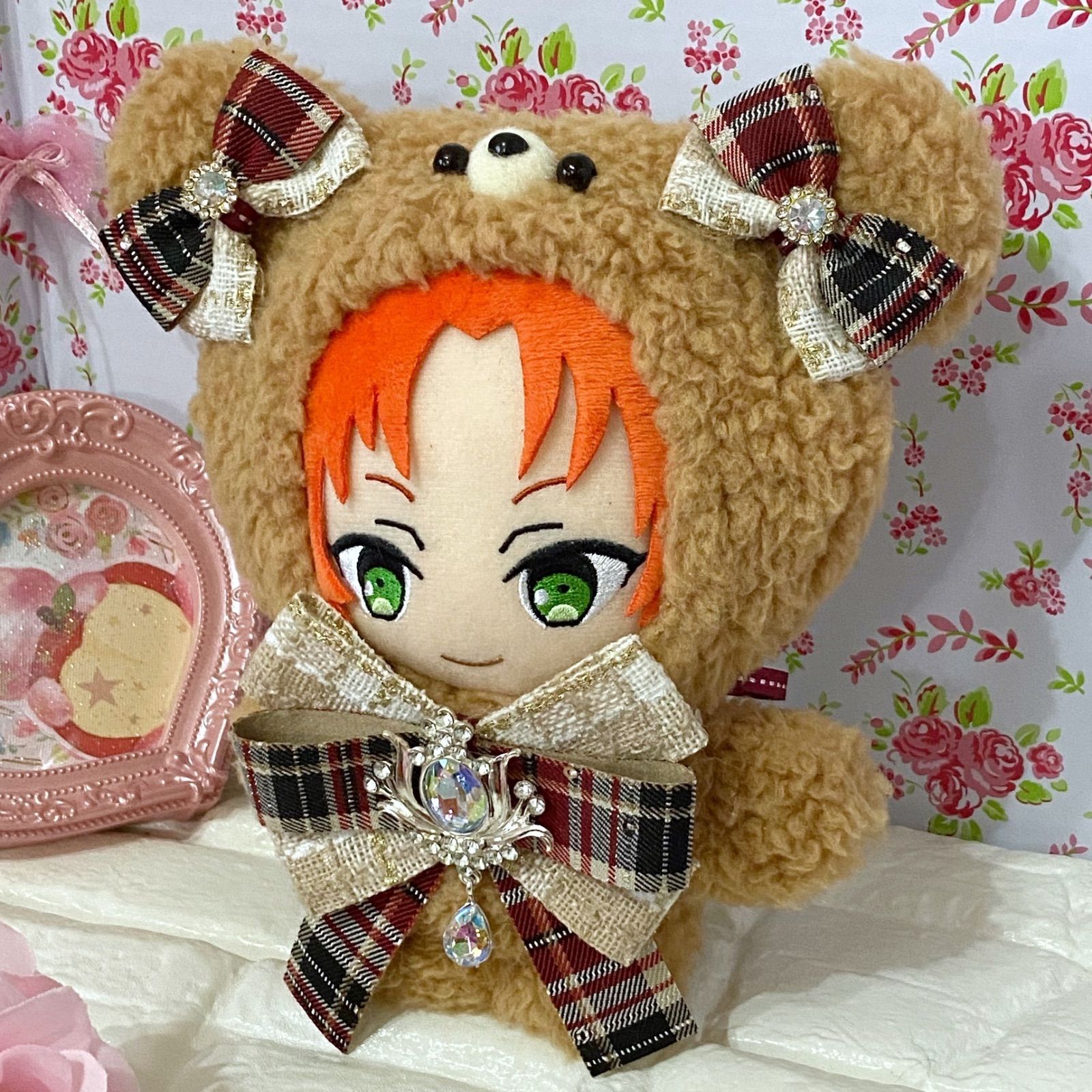 超人気の ハンドメイド・１６ｃｍぬいぐるみ用・クマちゃんコーデ 