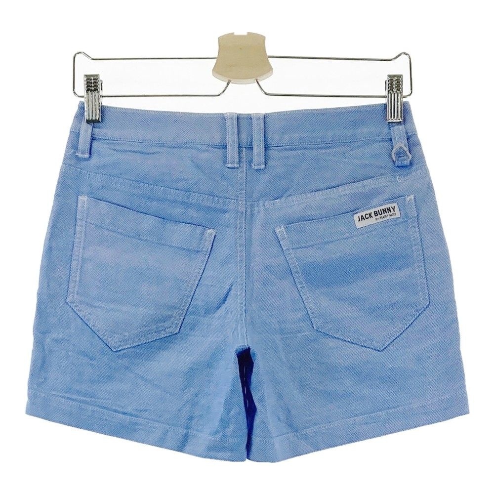 Jack Bunny レディース ショートパンツ チェック柄ショートパンツ 1 サイズ：0 JACK BUNNY ジャックバニー ショートパンツ ブルー系