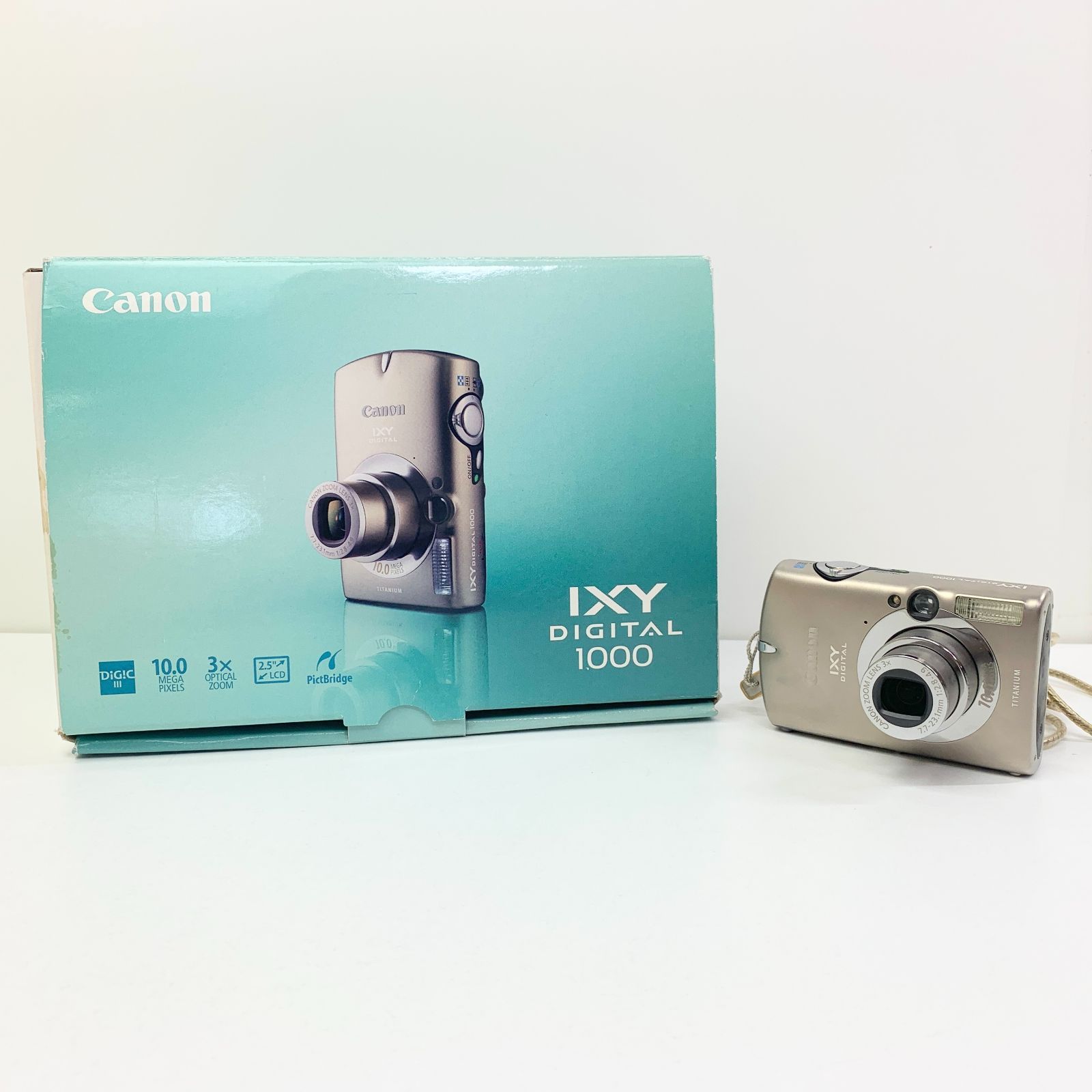 Canon IXY DIGITAL1000 PC1206 動作確認済み キャノン 美品】Canon 