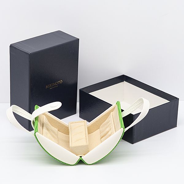 新品未使用　ミキモト☆ クリスタルラッカー　ジュエリーボックス 　グリーン Amazon.co.jp: ミキモト MIKIMOTO クリスタルラッカー
