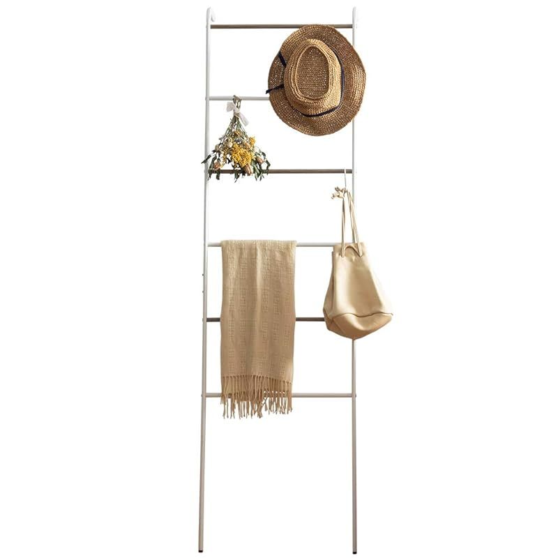 Milky pile tote bag with chouchou white