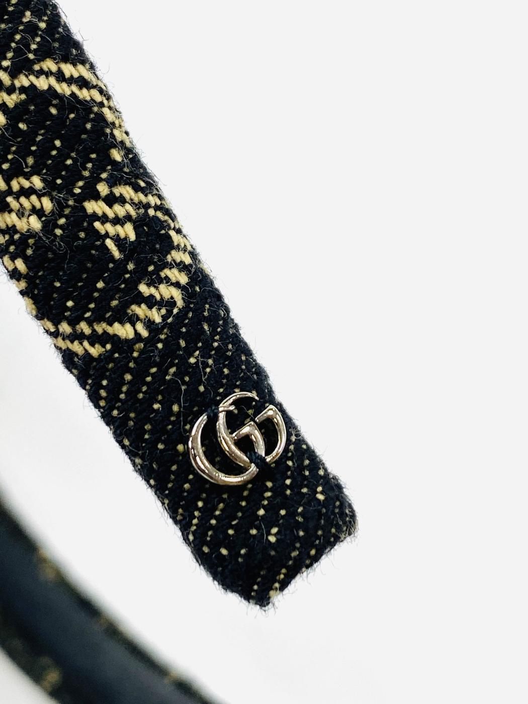 Gucci グッチ 『エコ ウォッシュ ド デニム ヘアバンド』652835