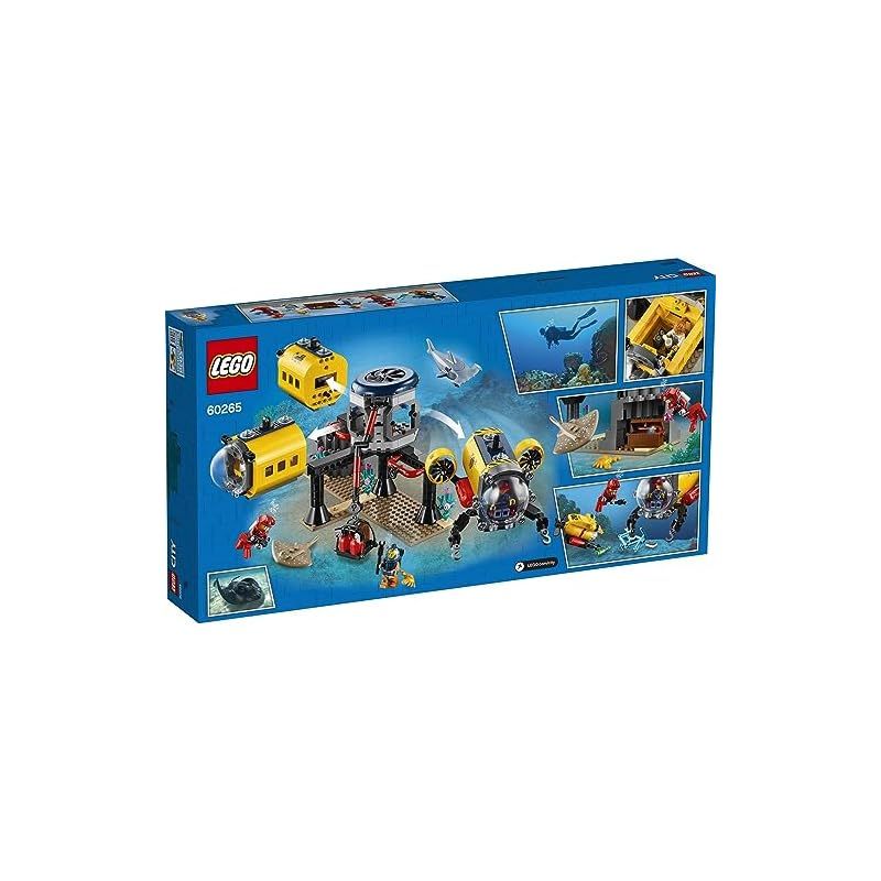 新着商品】レゴ(LEGO) シティ 海の探検隊 海底探査基地 60265