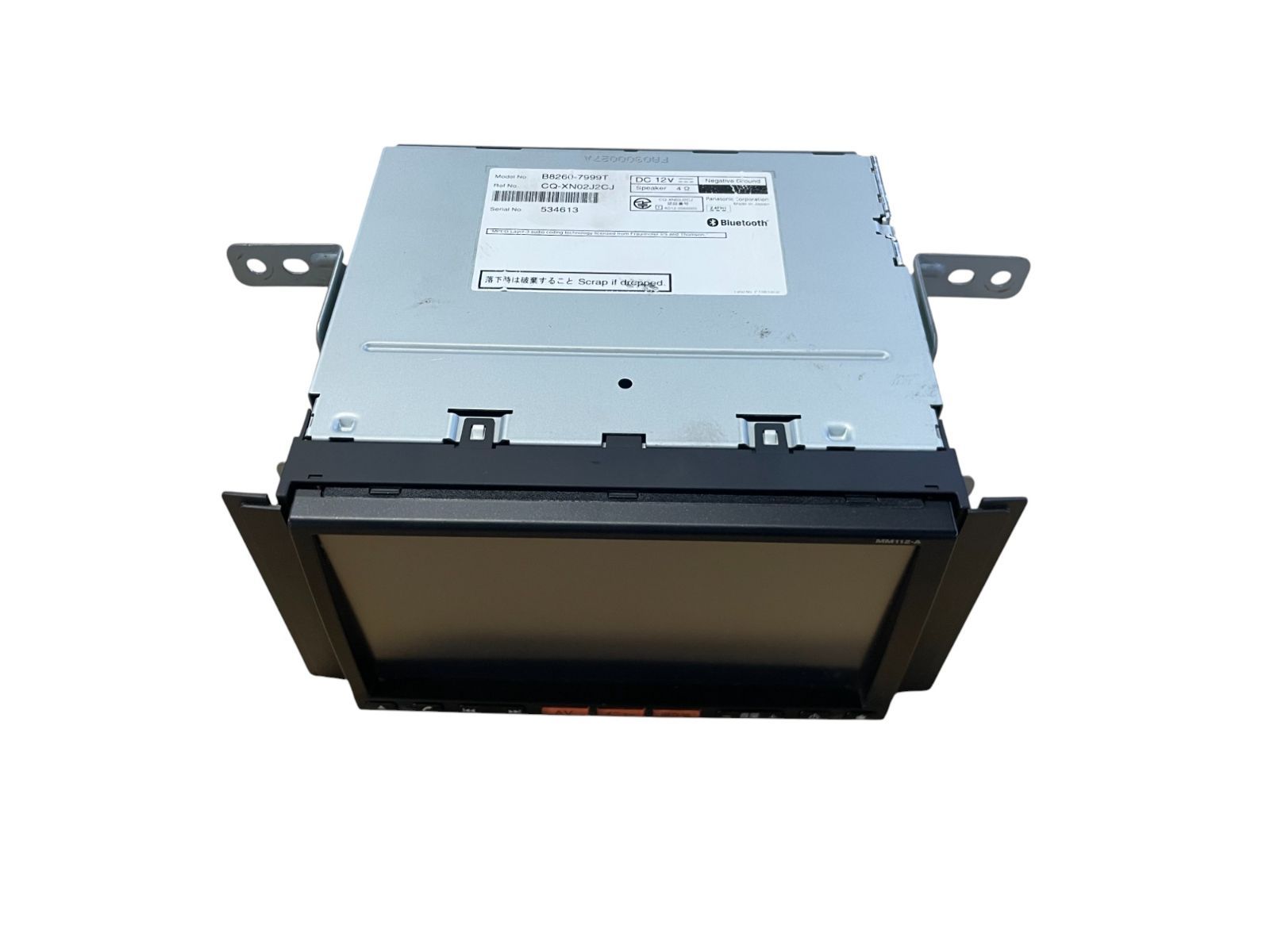 管理番号 4230 ノート MM112-A 日産純正ﾅﾋﾞ 地図ﾃﾞｰﾀ2012年