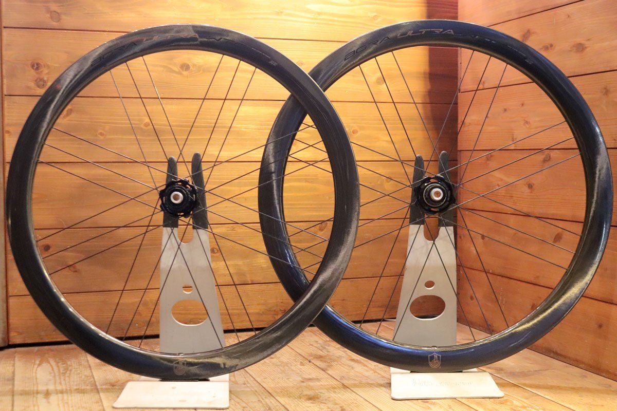 カンパニョーロ Campagnolo ボーラ ウルトラ BORA ULTRA WTO 45 DB カーボン ディスク ホイールセット シマノ11/12s 【東京都南麻布店】