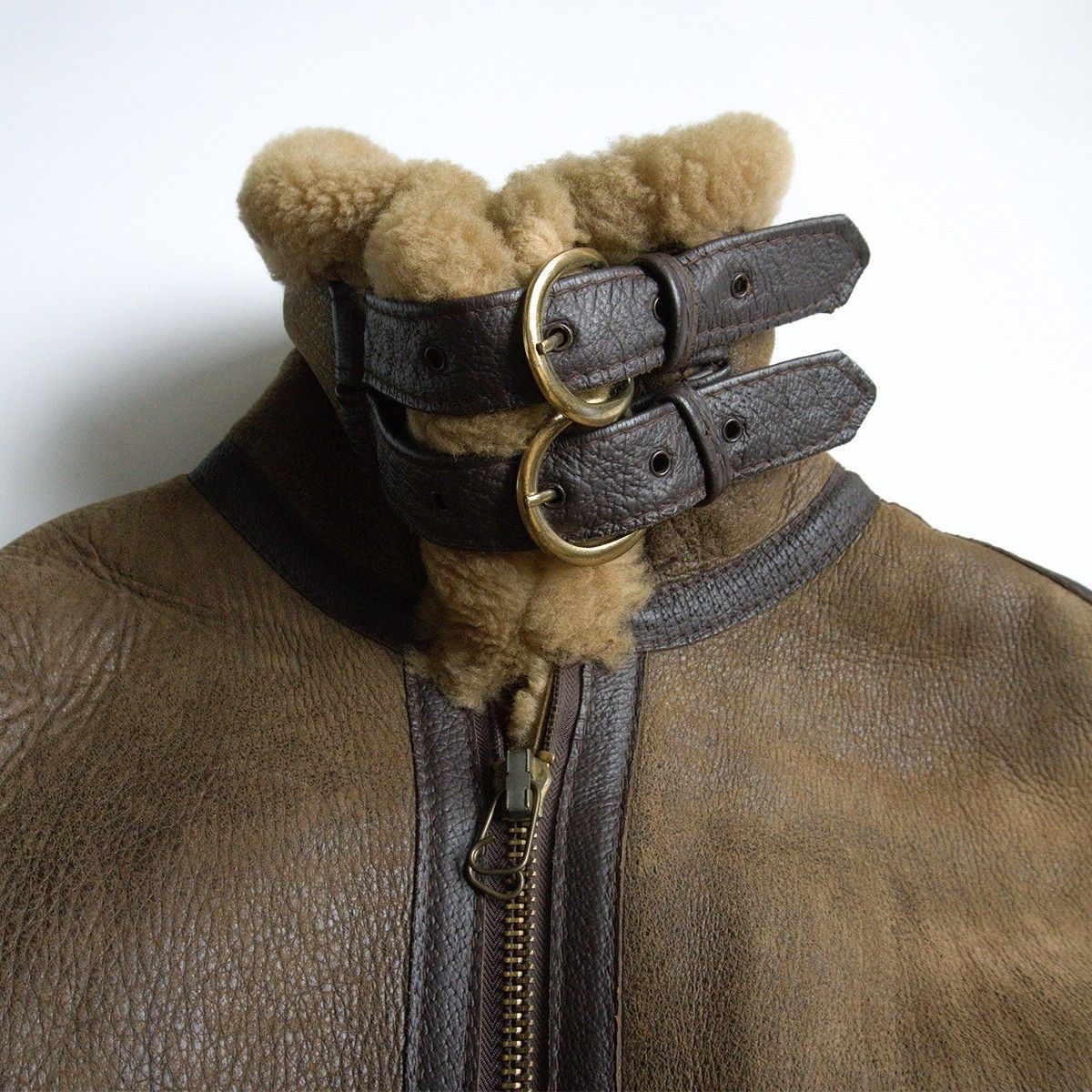 雰囲気抜群/ビッグサイズ】SCHOTT【B-3 ムートンボンバー