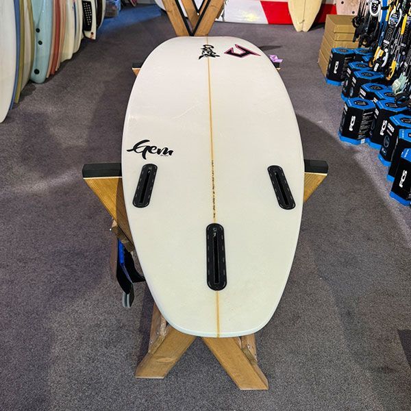 ジャスティスサーフボード GEM／ジェム 中古】JUSTICE ジャスティス GEM ジェム 5'10 26.14L FUTURES