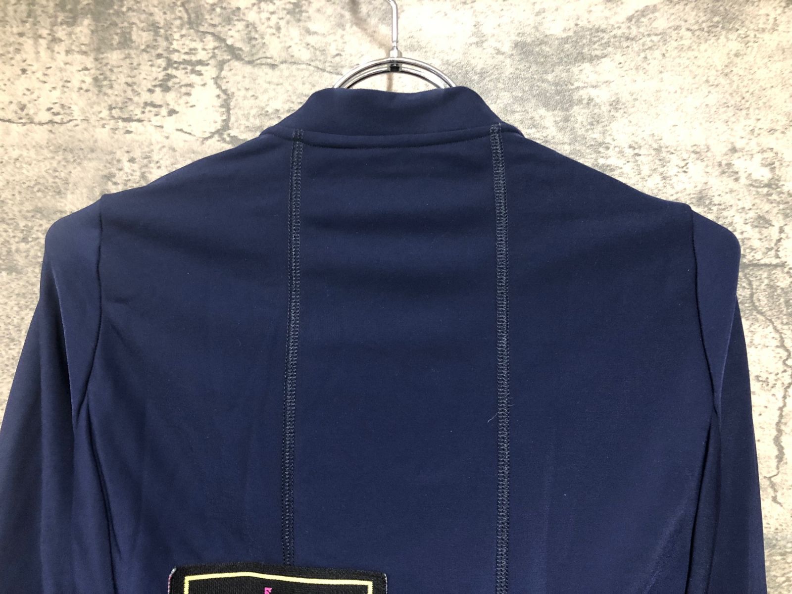 【新品タグ付】カフェドシクリステ　ジャージ・ジャケット　ネイビーSサイズ JD807 カフェドシクリステ Cafe du Cycliste 長袖 サイクル