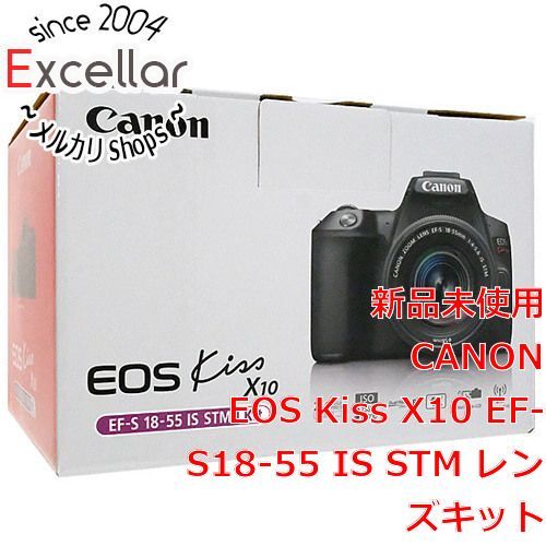 bn:12] Canon製 デジタル一眼レフカメラ EOS Kiss X10 EF-S18-55 IS STM レンズキット ブラック - メルカリ