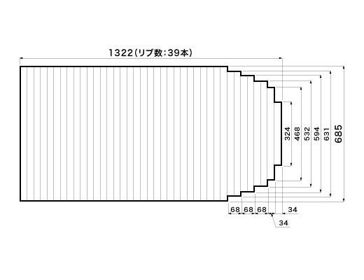RL91052EC Panasonic パナソニック SB1616 アクレージュ用 風呂フタ