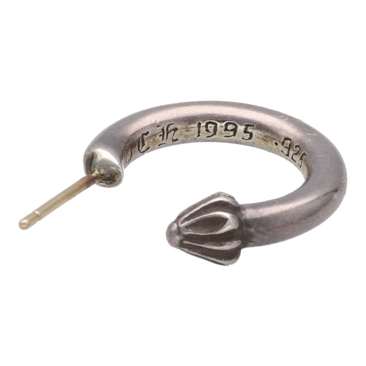 中古】 CHROME HEARTS クロムハーツ ピアス プレーン フープ
