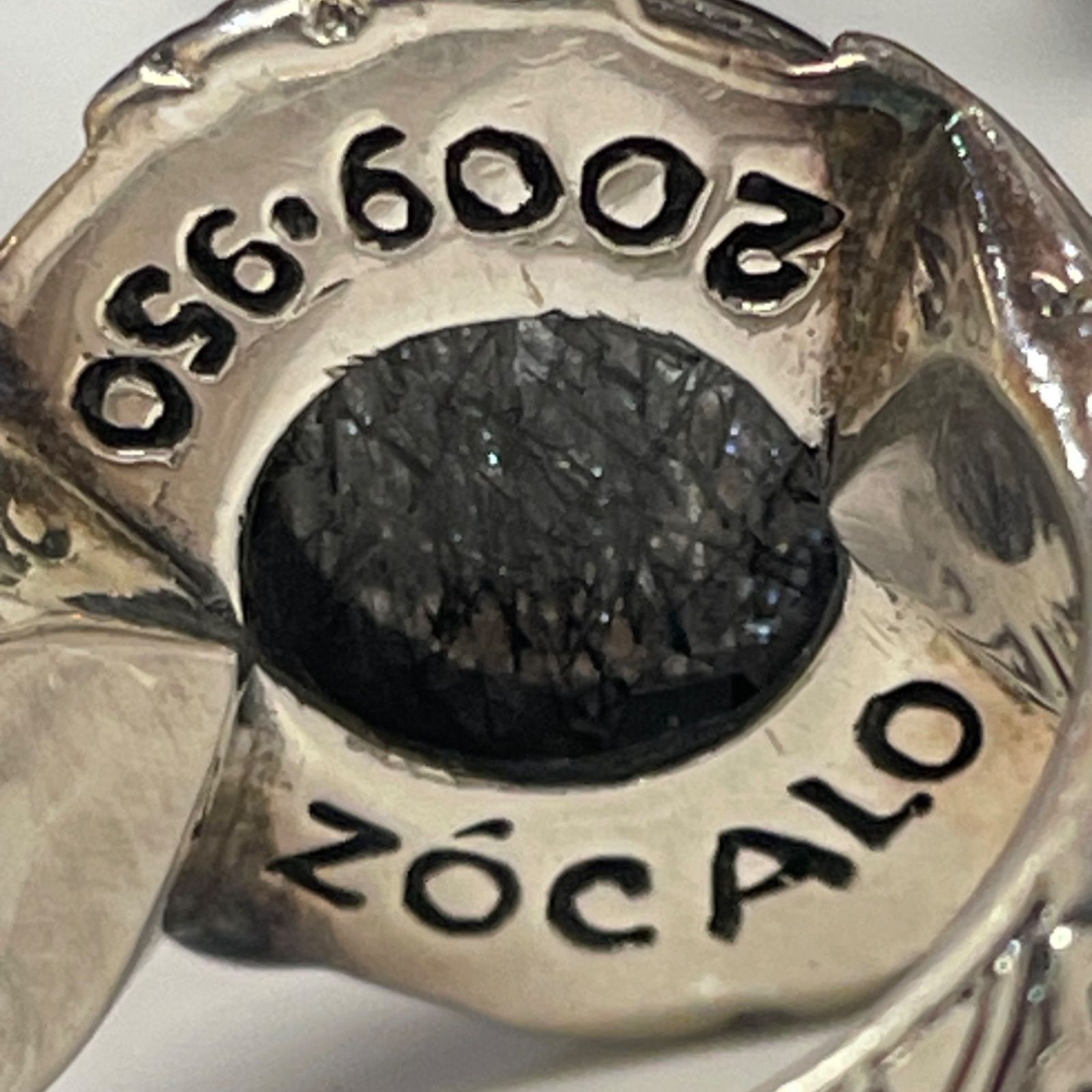 □ZOCALO ソカロ イスラミック ラウンド ブラックルチルクォーツ