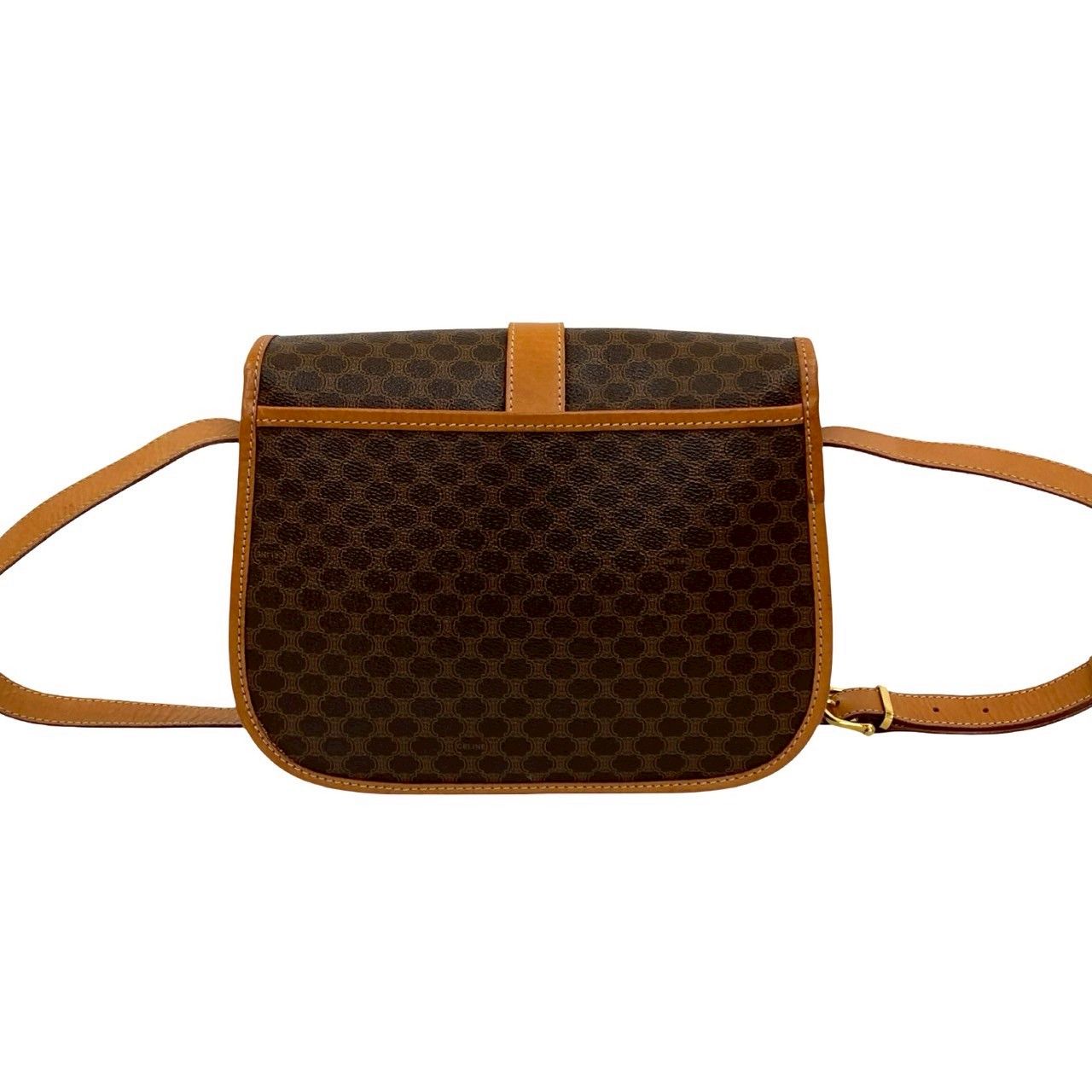 CELINE マカダム柄 ポシェット サコッシュバッグ ポーチ 【公式 CELINE マカダム柄 ポシェット サコッシュバッグ ポーチ 【公式