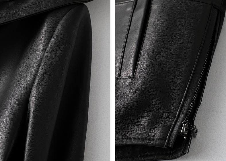 レディース 本革↑超ソフトなラムレザージャケット黒