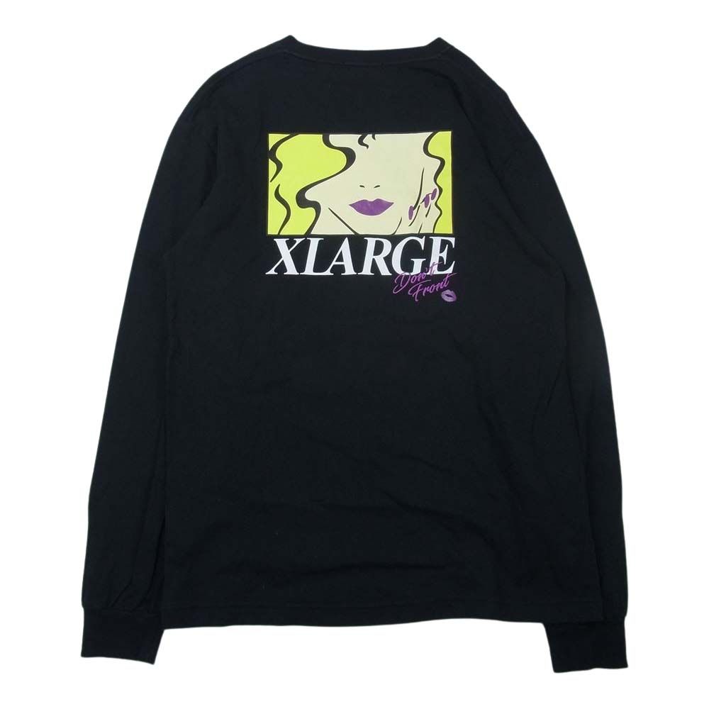 エクストララージ XLARGE カットソー Don't Front プリント ロング