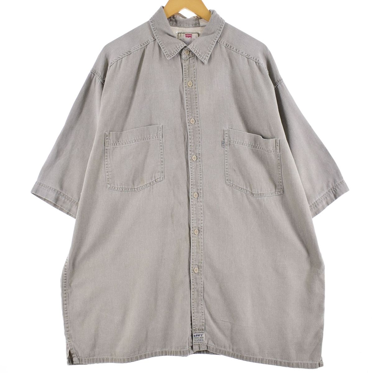 古着 リーバイス Levi's 半袖 コットンシャツ メンズXXL/eaa345199