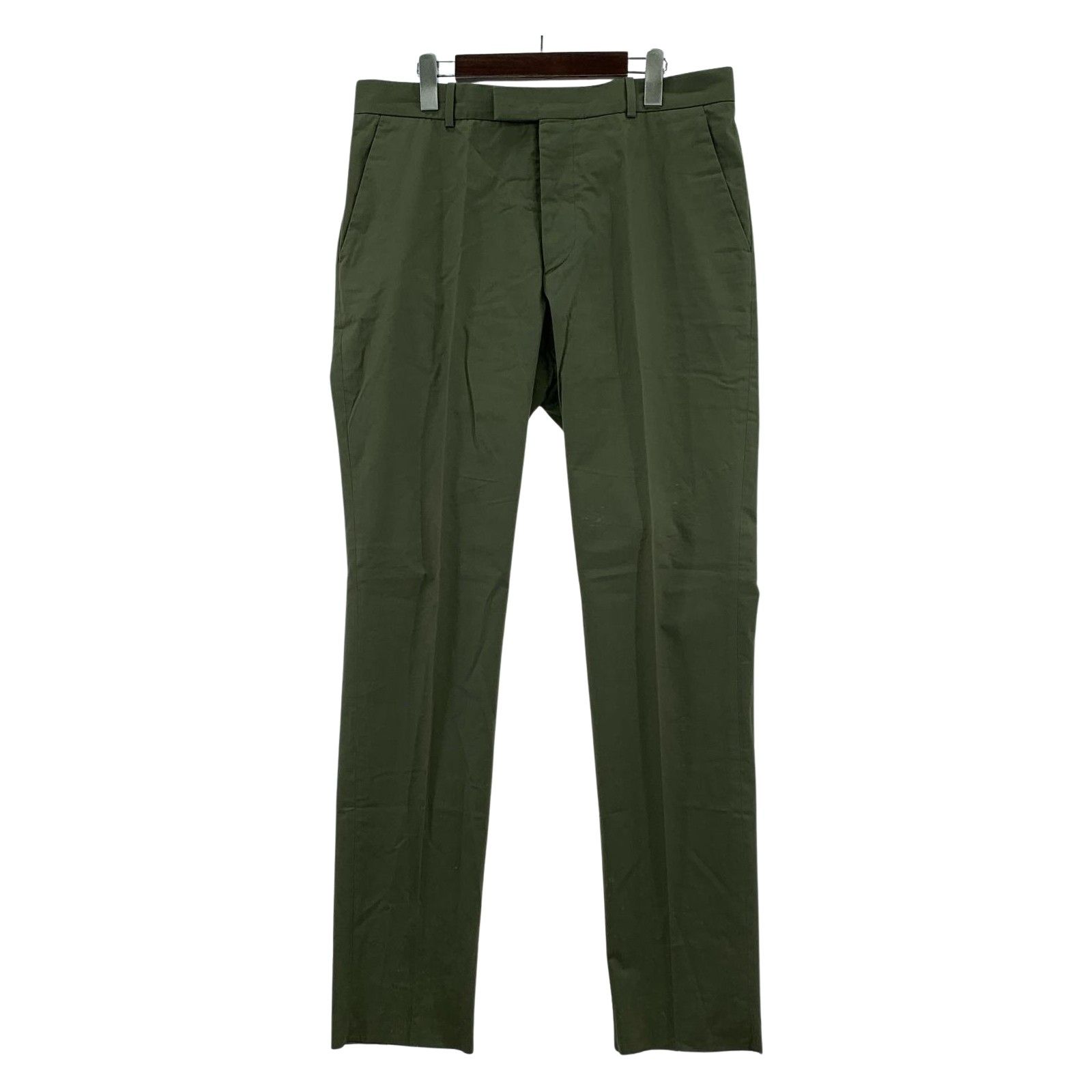 MAISON MARGIELA 20SS コットン スラックス 50 カーキ