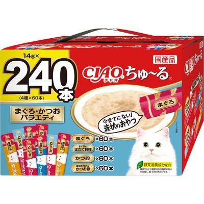 いなば　Ciaoちゅ〜る まぐろバラエティ　おやつ 50個入り×8個セット 61lMJbNS6IL._UF350,350_QL80_.jpg