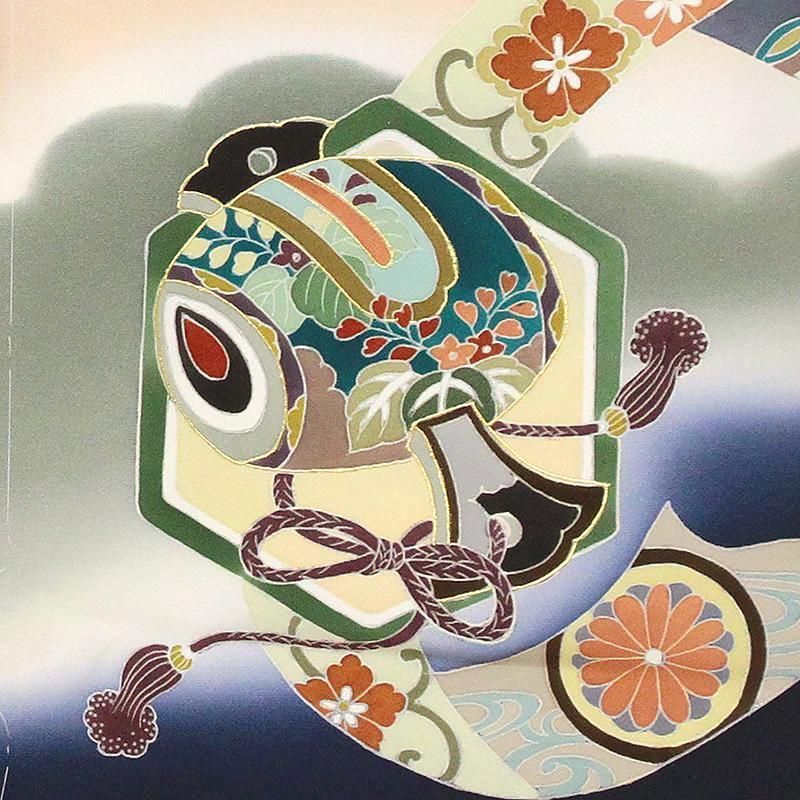 記念感謝祭☆新品正絹産着祝着最高級京友禅豪華手描き染工芸品