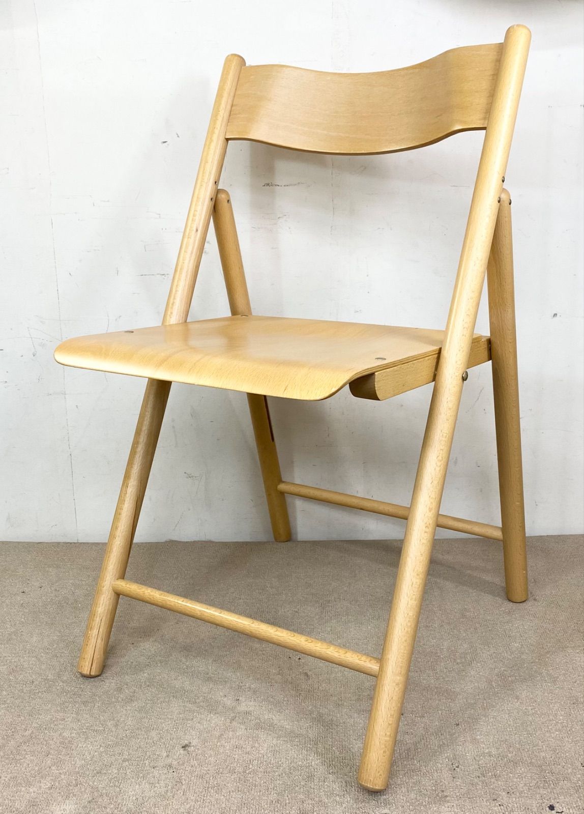 無印良品　折りたたみチェア スチールパイプ折りたたみチェア板座 | 無印良品