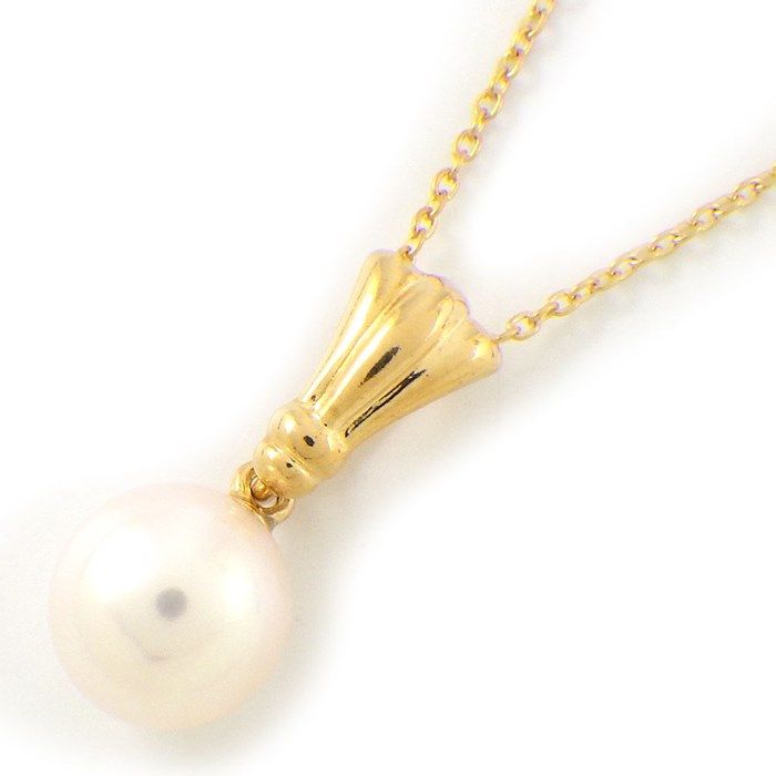 TASAKI タサキ ネックレス K18YG - 4811025M0003 TASAKI】【真珠鑑別書】タサキ『K18YG ゴールデンパ―ル11.6mm
