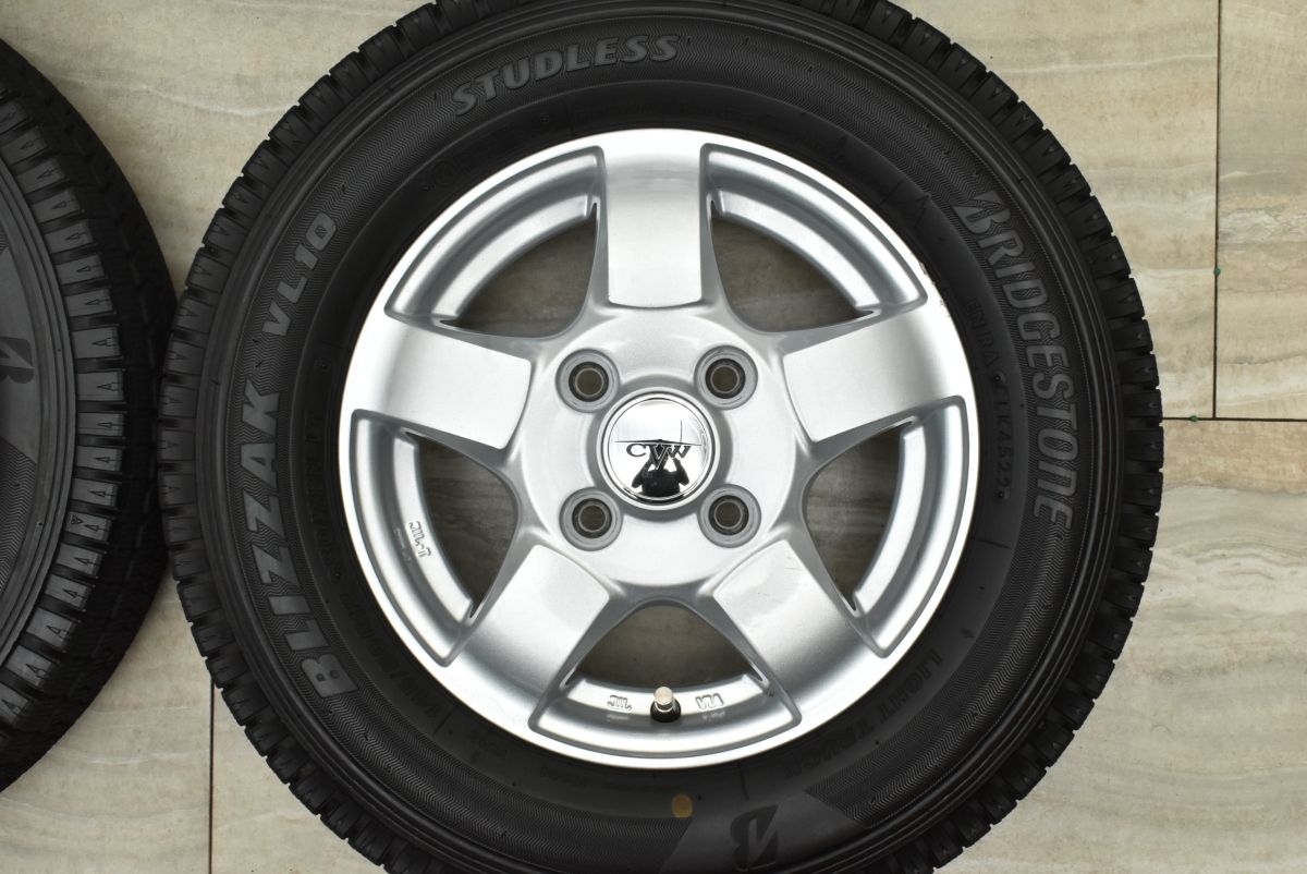 バリ溝 美品】TWS CVW-01 12in 3.50B +45 PCD100 ブリヂストン