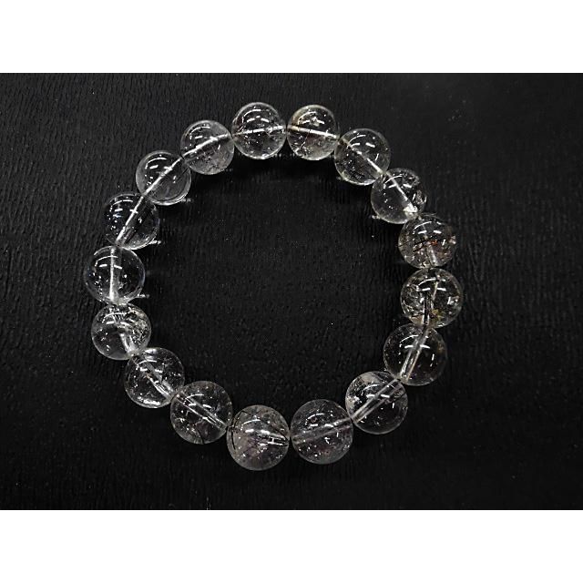 ブラックプラチナルチル　ブレスレット　15.4㎜　XA-天然石 高品質 本物をお探しなら｜BIWA STONE