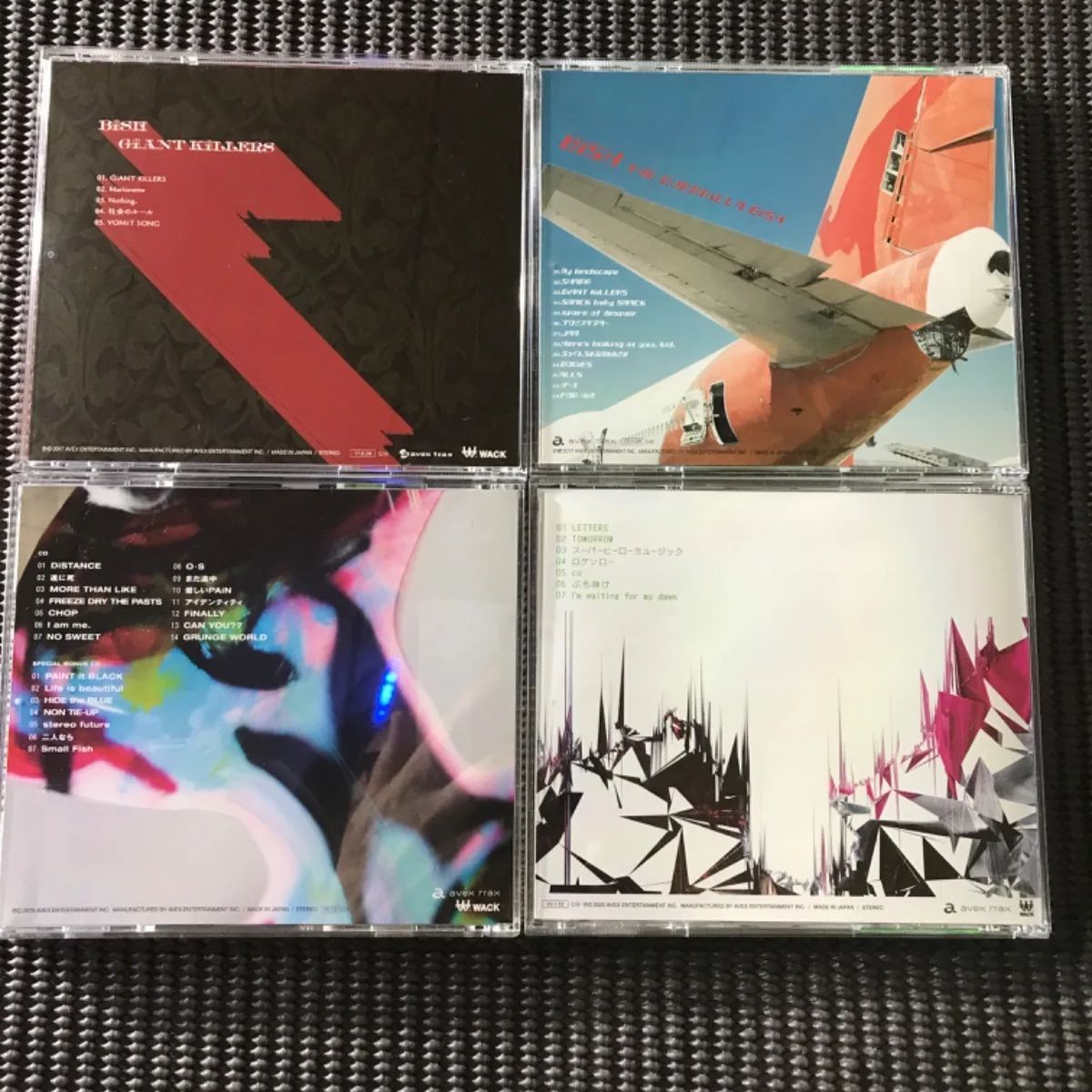 BiSHアルバムまとめて４点📀 「GiANT KiLLERS」 📀「THE GUERRiLLA BiSH」 📀 「CARROTS and  STiCKS」 📀 「LETTERS」 B - メルカリ