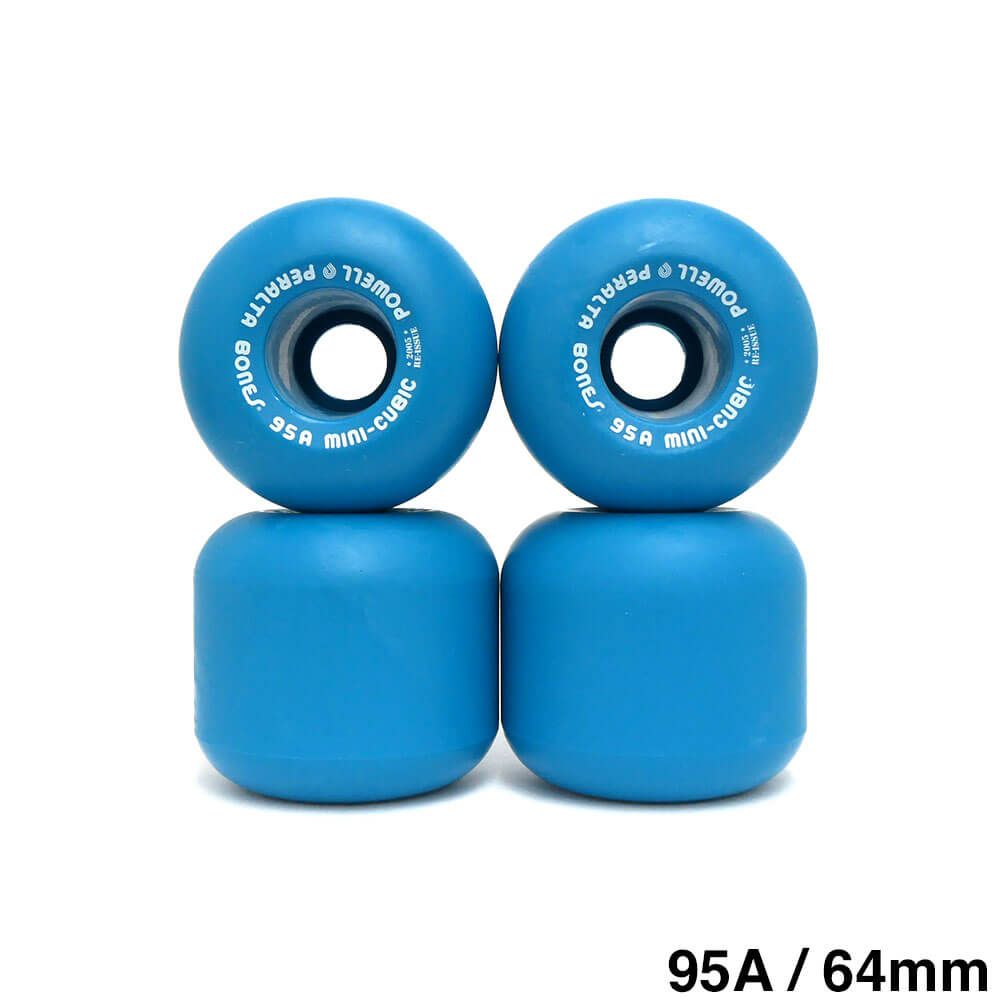POWELL PERALTA スケートボードウェア ブルー POWELL PERALTA WHEEL パウエルペラルタ ウィール MINI-CUBIC