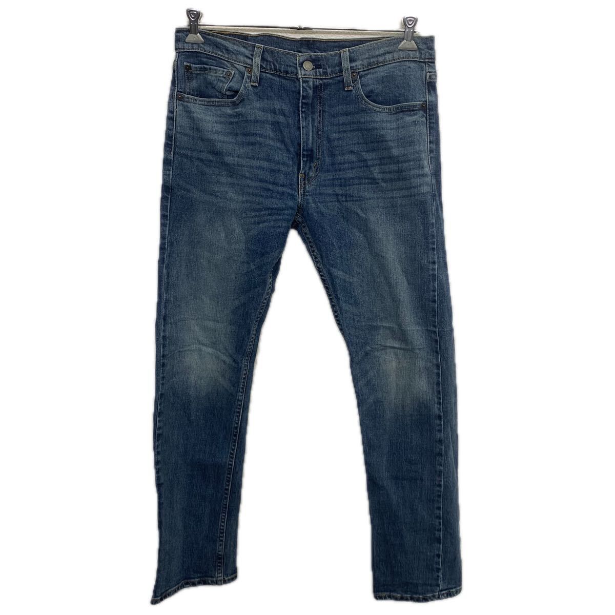 Levi's 513 デニムパンツ W33 ブルー リーバイス ジップアップ