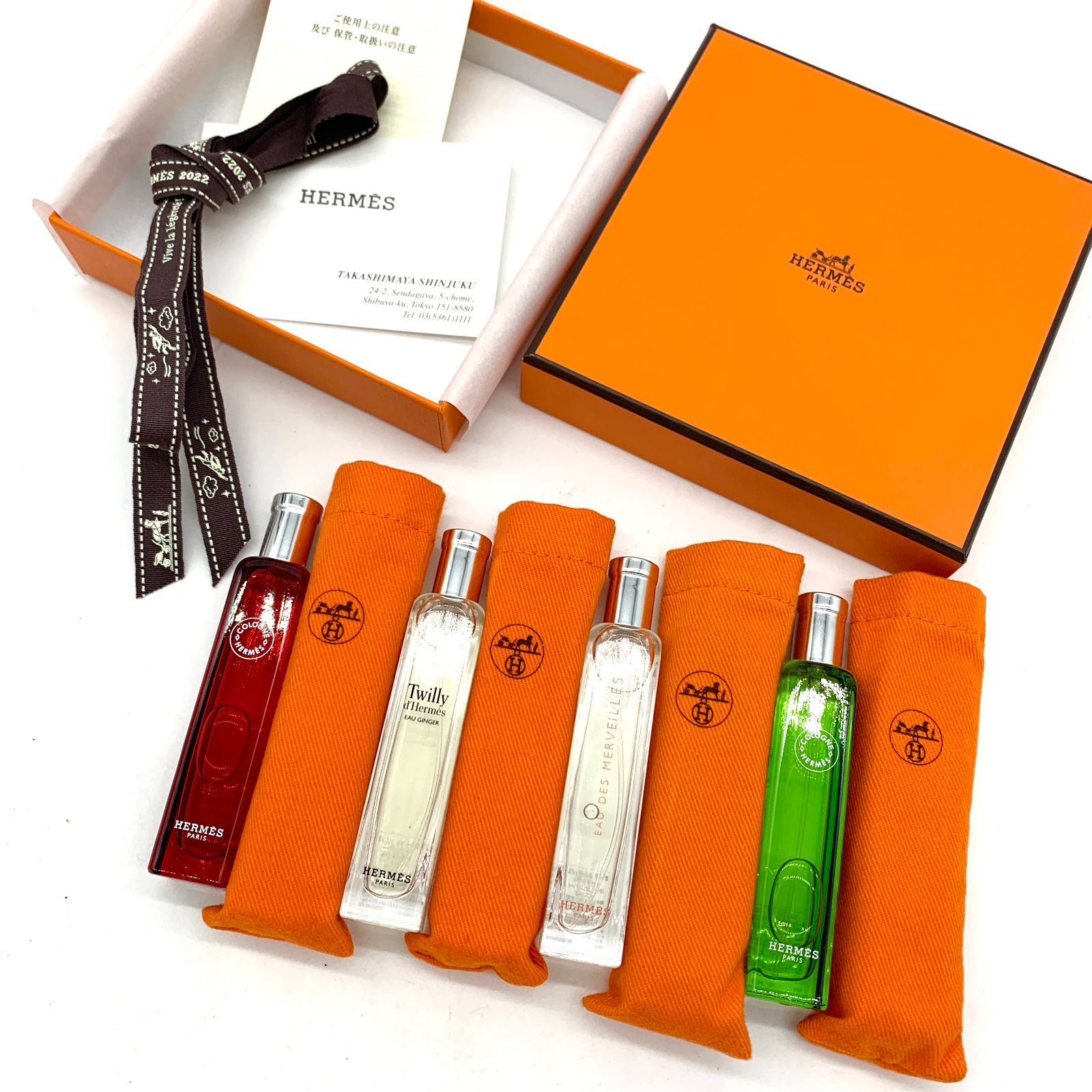 ▽【新品/未使用】エルメス/HERMES ノマド 4本セット 香水