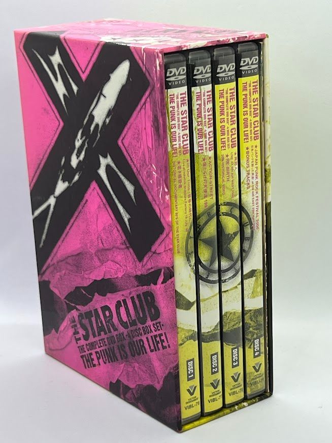 THE STAR CLUB/THE COMPLETE DVD BOX 4 DISC BOX SET - 映像.com