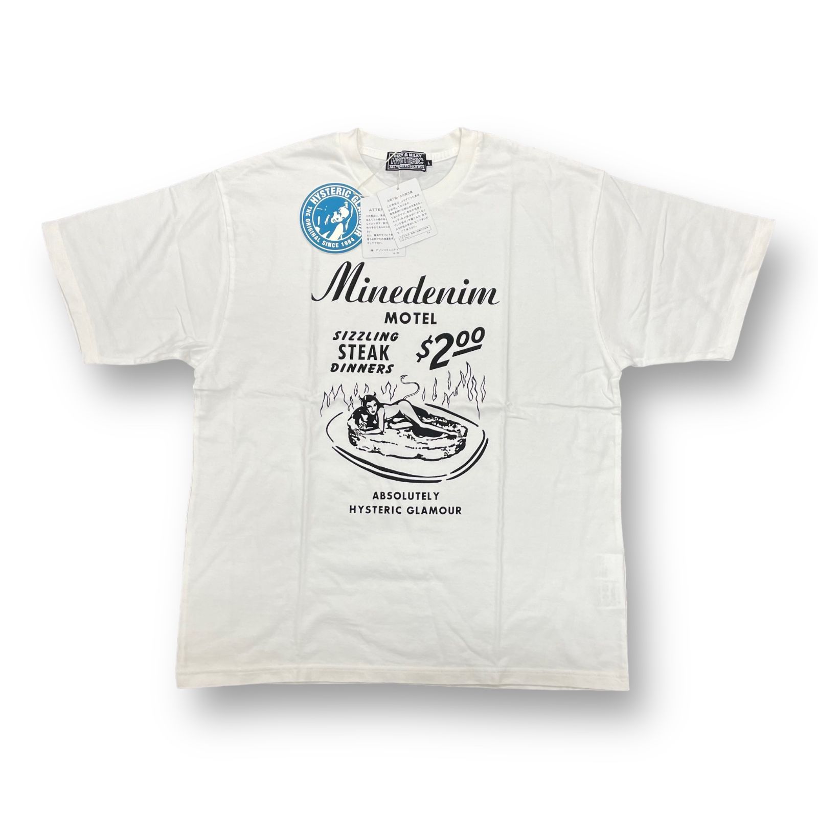 新品 HYSTERIC GLAMOUR × MINEDENIM コラボ デビルステーキ 新品 HYSTERIC GLAMOUR × MINEDENIM コラボ デビルステーキ