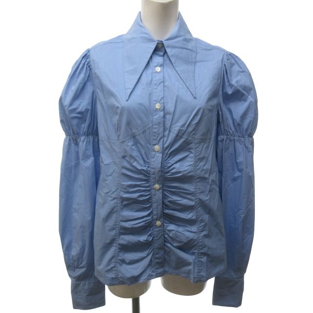 ハープラハ Her Praha 23AW パフスリーブ シャツ ブラウス ハープラハ Her Praha 23AW パフスリーブ シャツ ブラウス ビッグ