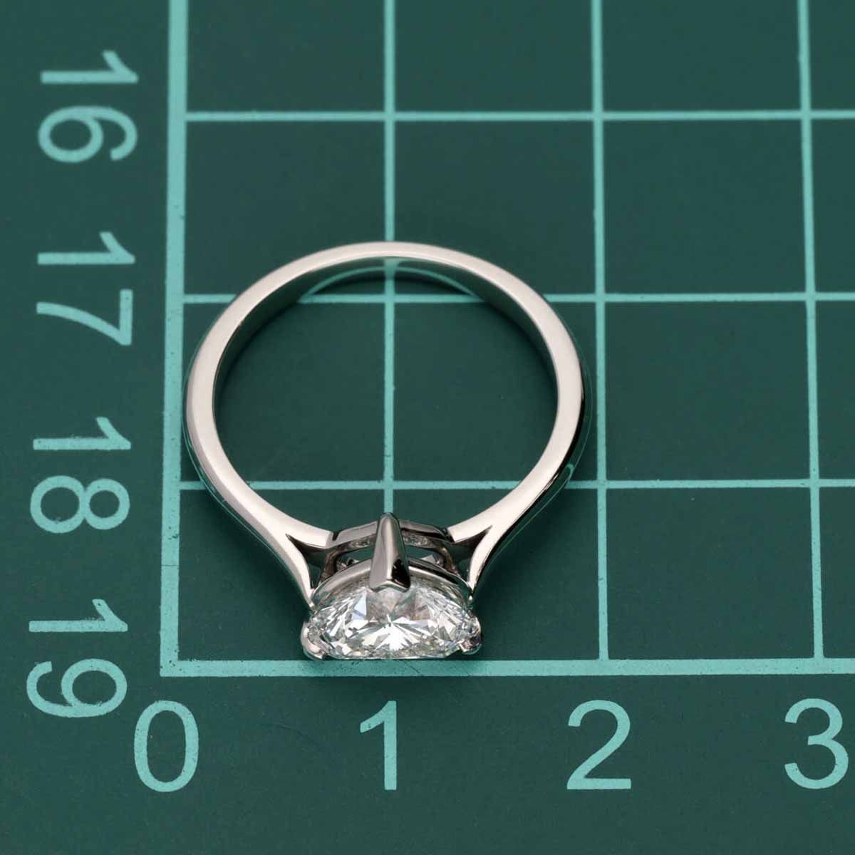 TIFFANY&Co ティファニー ソリティア ハートシェイプダイヤモンド(1.26  