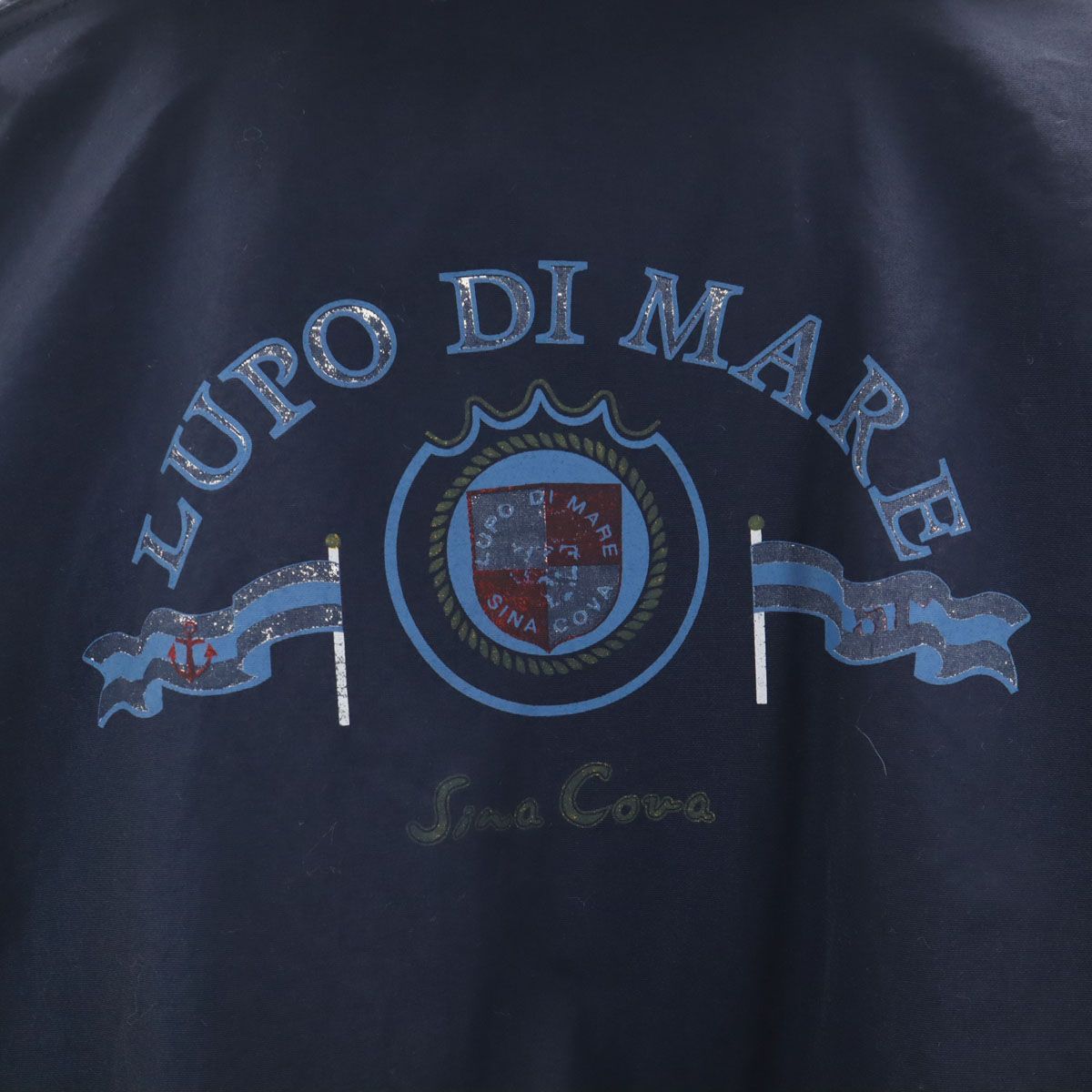 SINA COVA シナコバ LUPO DI MARE ナイロンジャケット M ネイビー系