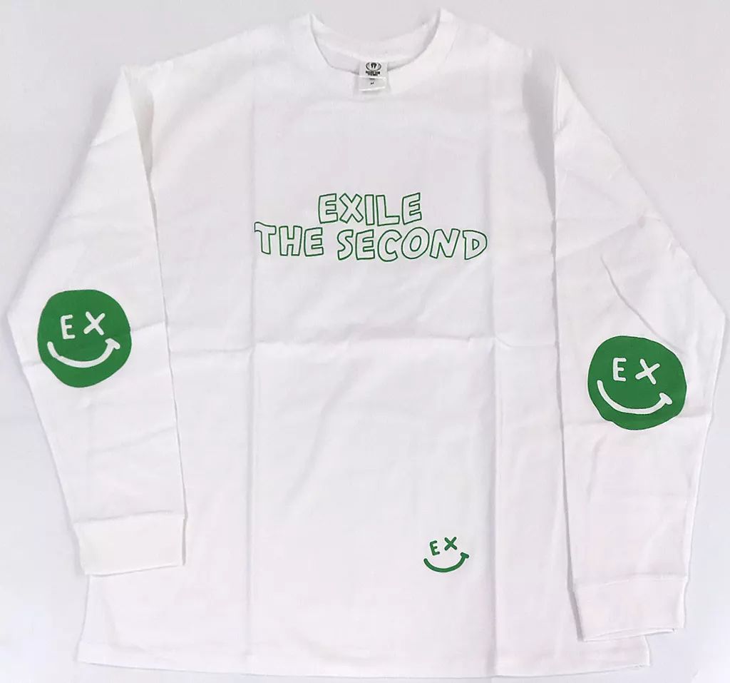 中古】Tシャツ EXILE THE SECOND ロングスリーブTシャツ ホワイト M 