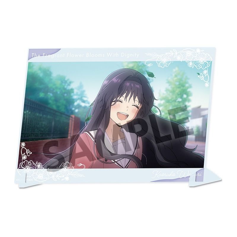 新品】薫る花は凛と咲く A6ビジュアルアクリルプレート 和栗薫子 A