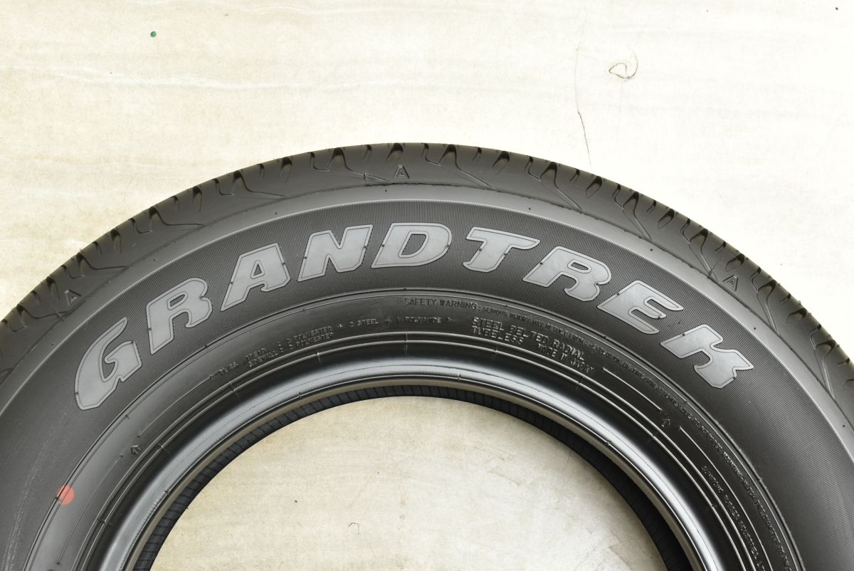 新車外しダンロップGRANDTREK AT20 ジムニーシエラ195/80R15 2024年製 新車外し品】ダンロップ グラントレック AT20 195/80R15 4本