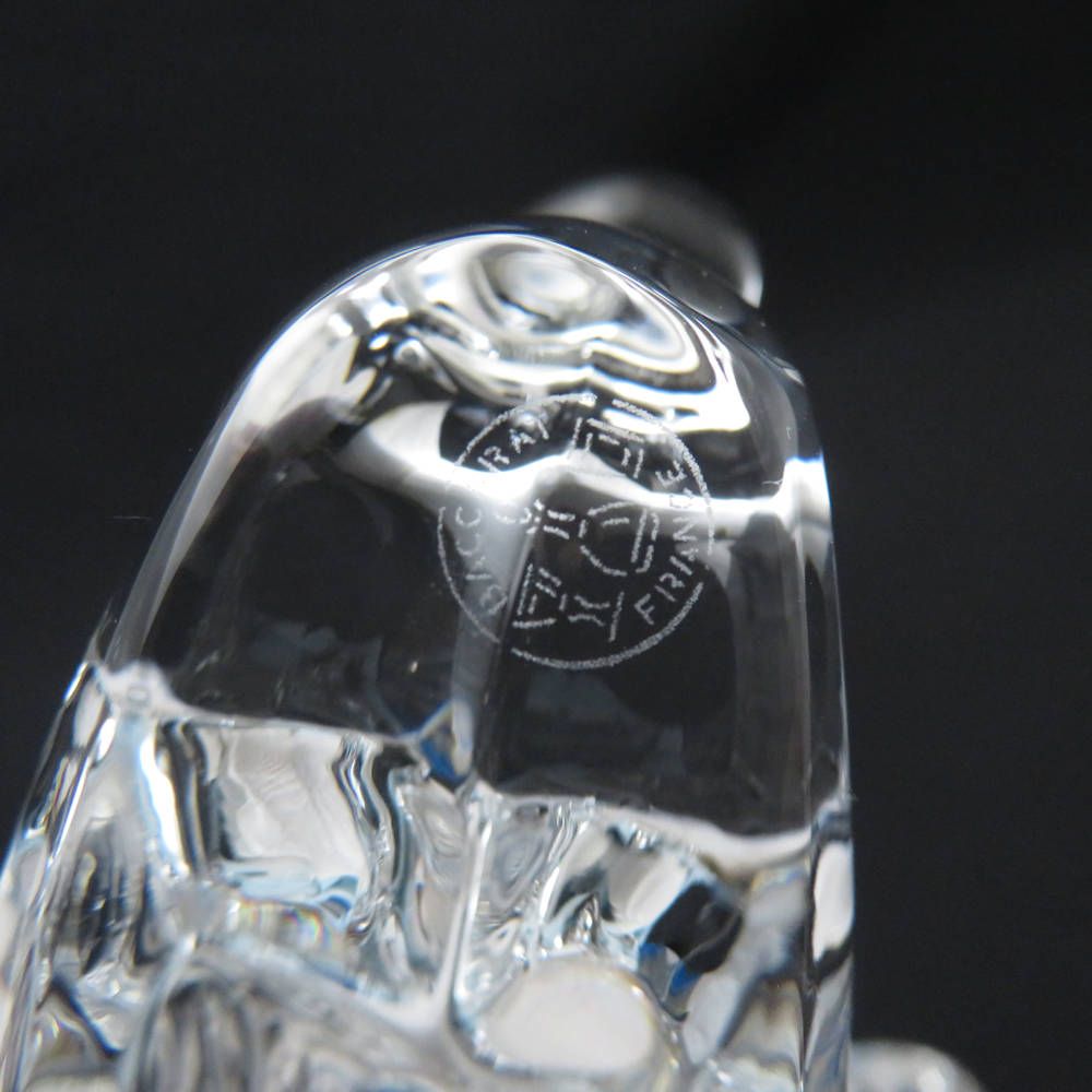 未使用 Baccarat バカラ 寝転ぶ天使 エンジェル フィギュリン 1