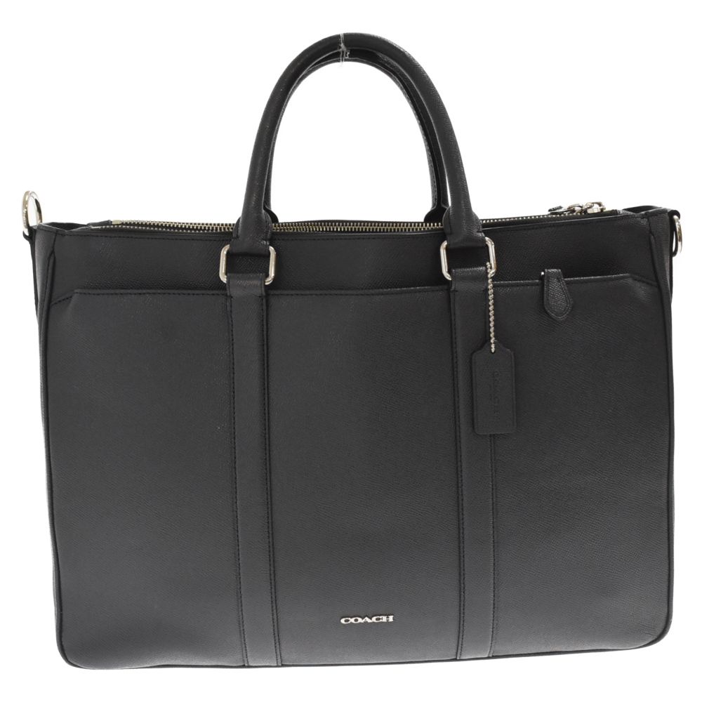 COACH (コーチ) メトロポリタン 2WAY ビジネスバッグ レザー 鞄 
